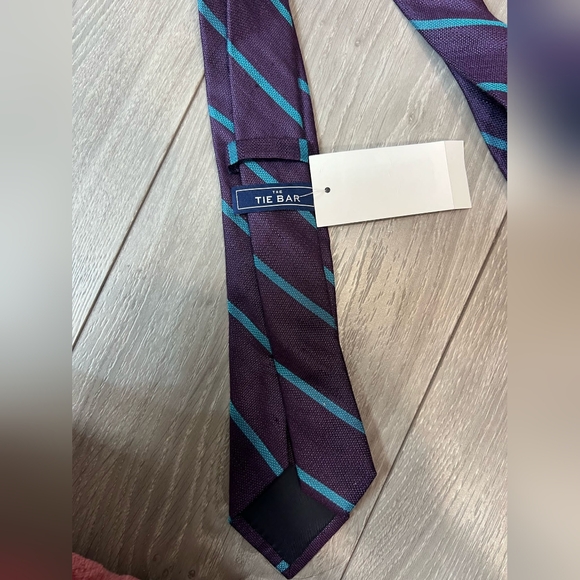 *BNWT* TIE BAR WITH STRIPES - Picture 5 of 5